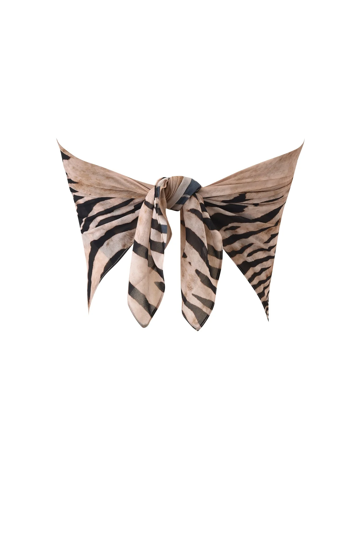 ALLUNA MULTI-WEAR TASSEL SCARF - WILD SIDE - Image 8