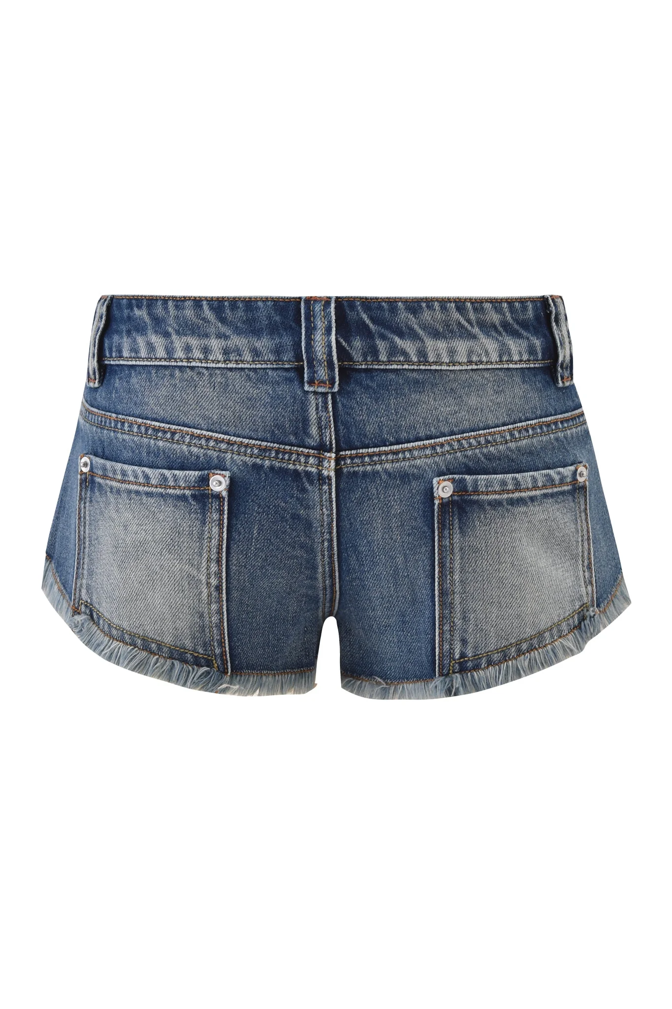 AURA DENIM SHORT - BLUE DENIM - Image 9