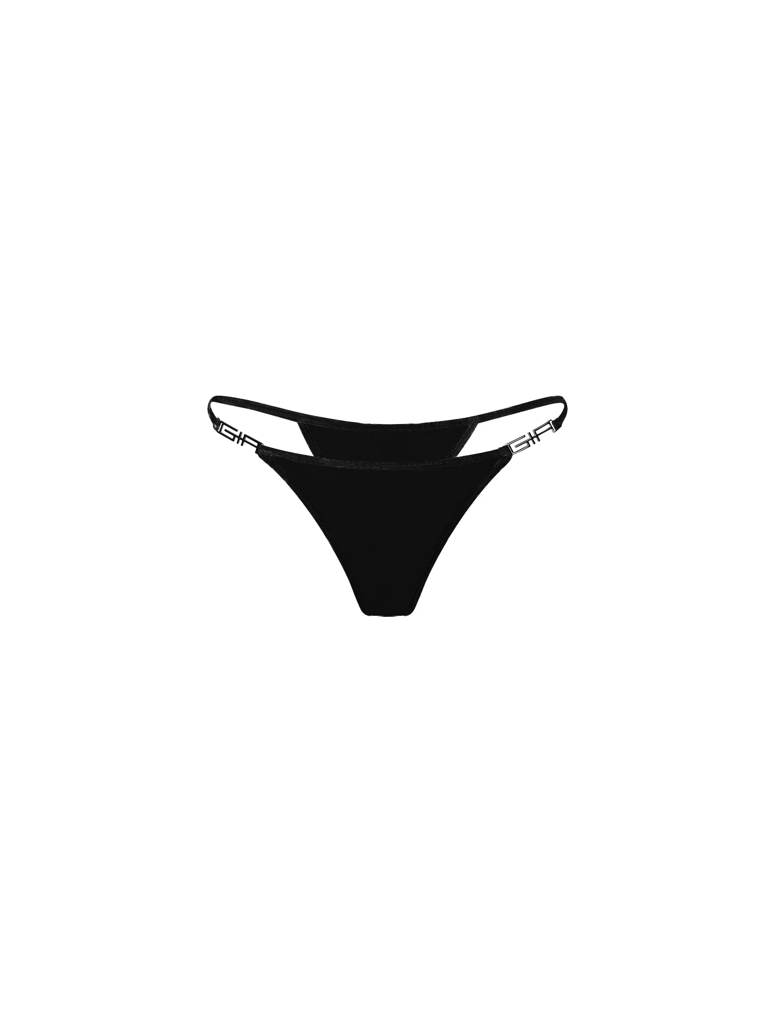 AVA G-STRING BIKINI BOTTOM - SOLID BLACK - Image 8