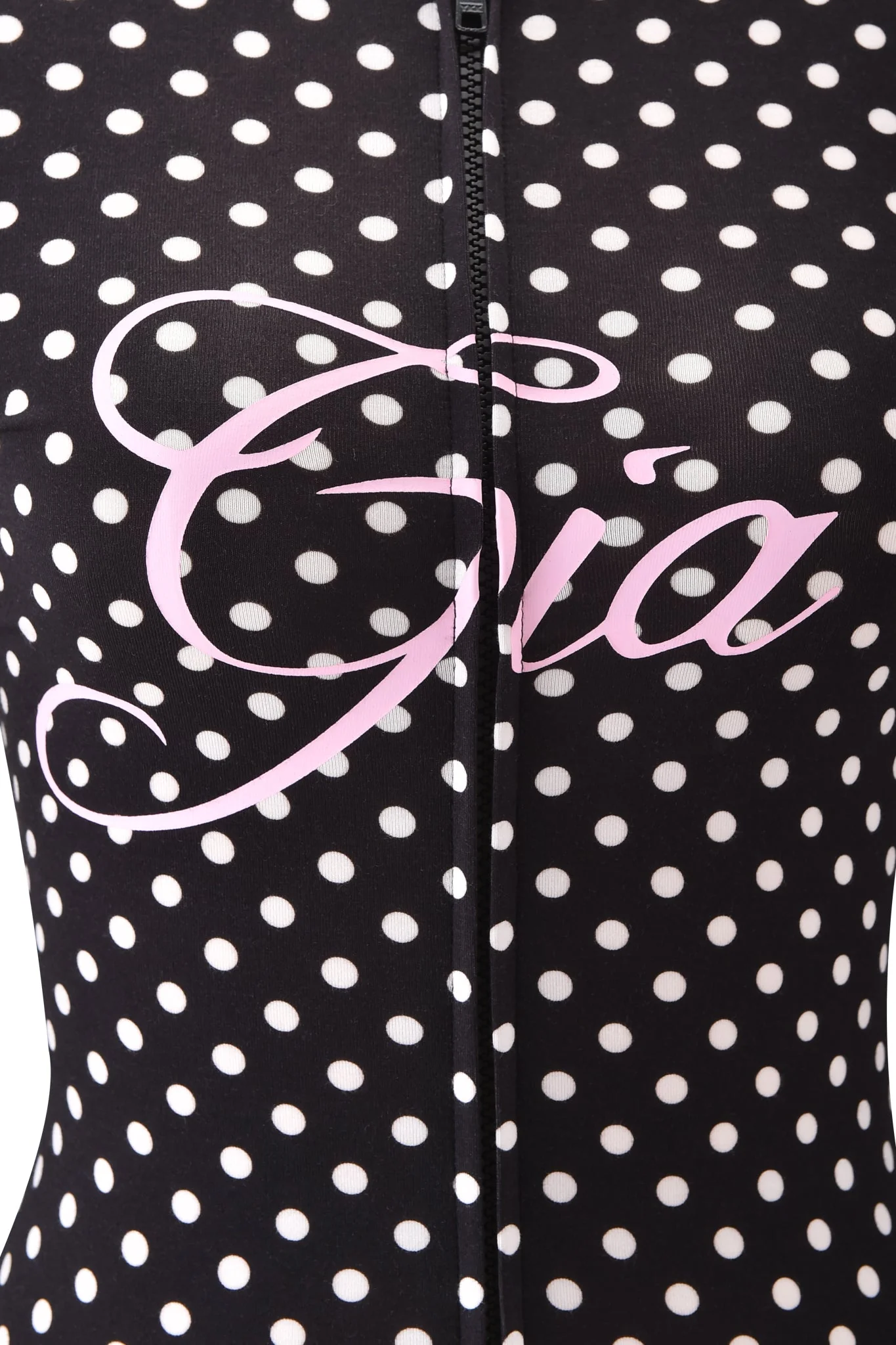 BLARE HOODIE - BLACK POLKA DOT - Image 9