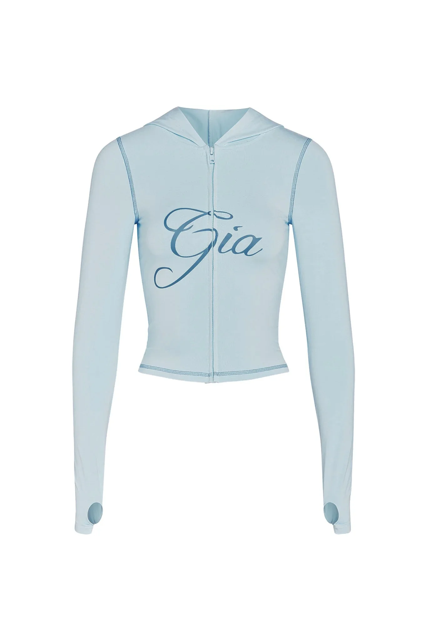 BLARE HOODIE - BLUE : BABY BLUE - Image 5