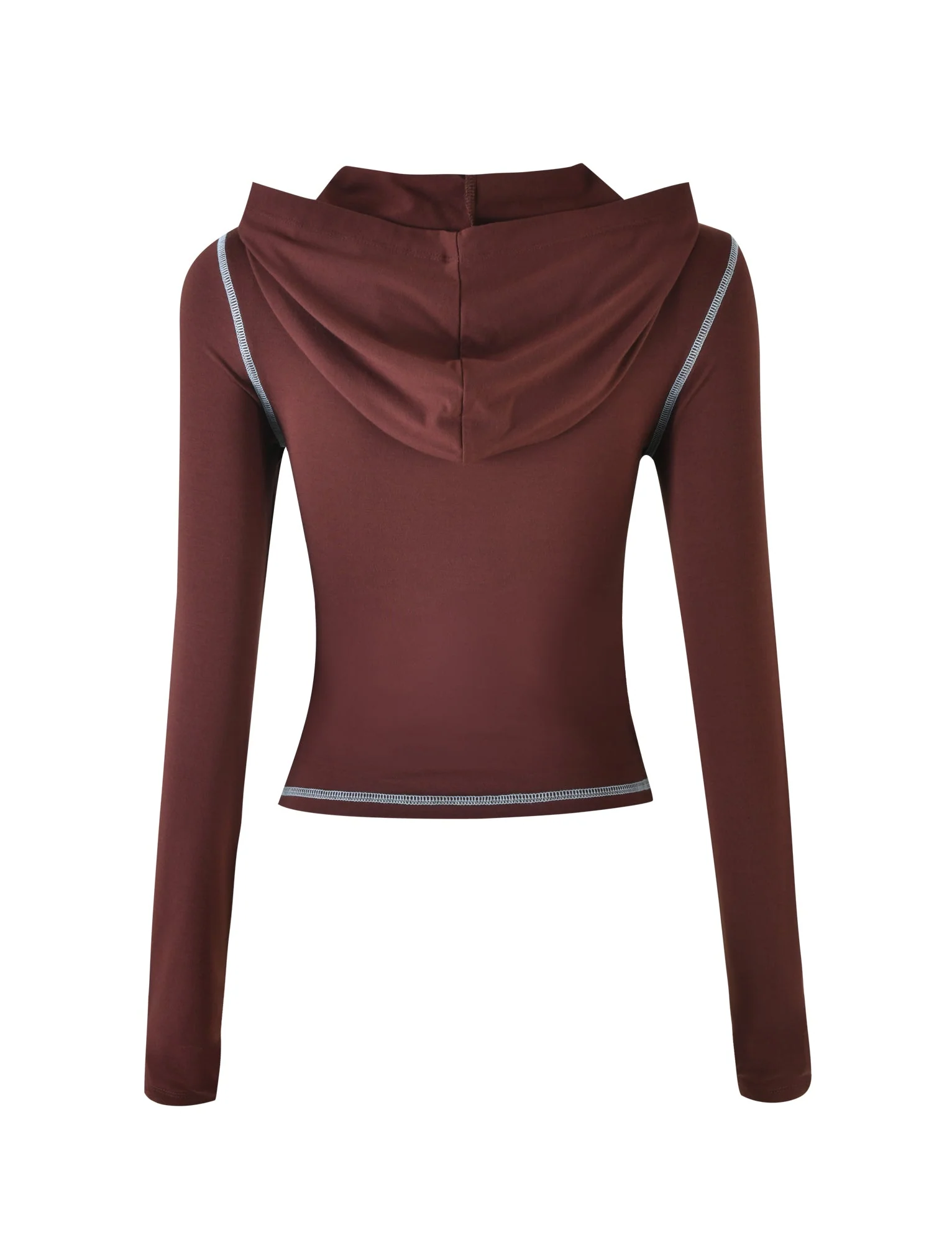 BLARE HOODIE - BROWN - Image 6