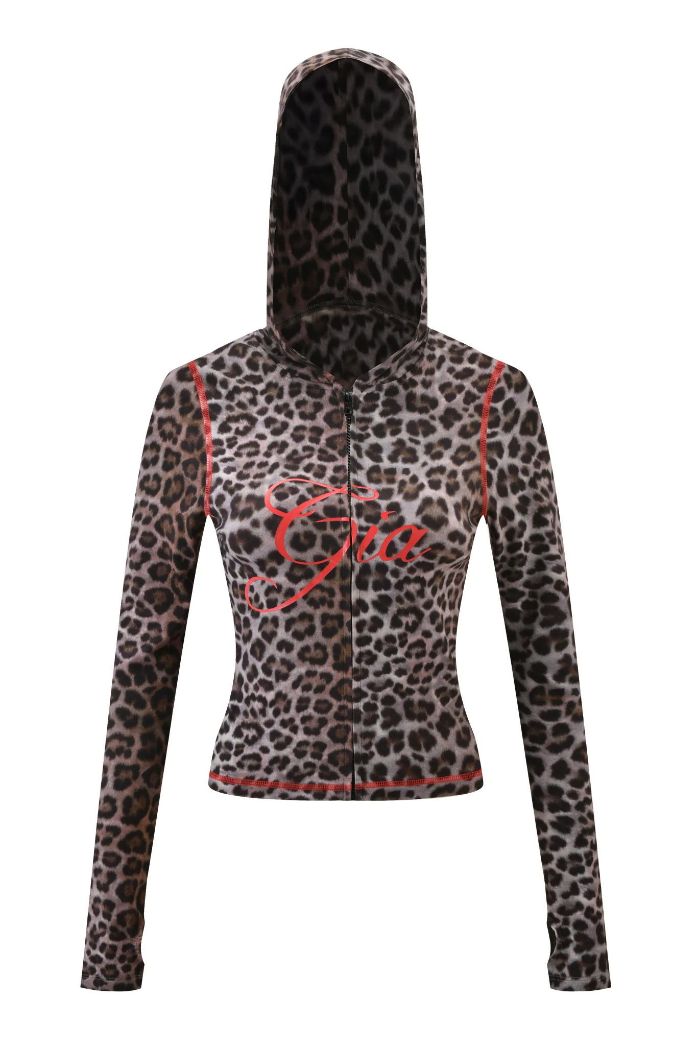 BLARE HOODIE - DARK LEOPARD - Image 7