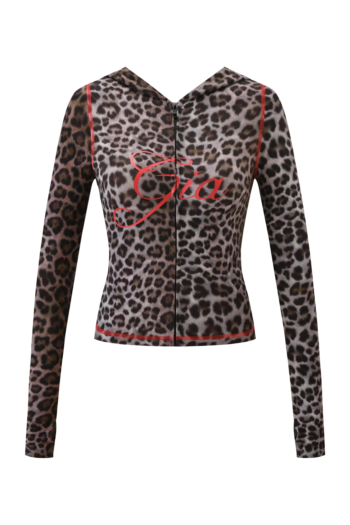 BLARE HOODIE - DARK LEOPARD - Image 8