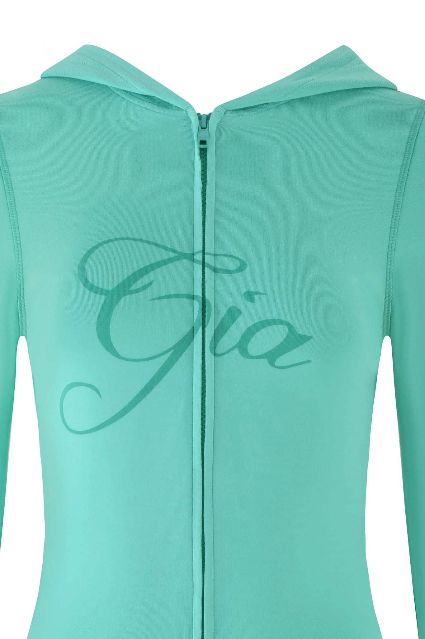 BLARE HOODIE - GREEN : TURQUOISE : TEAL - Image 11