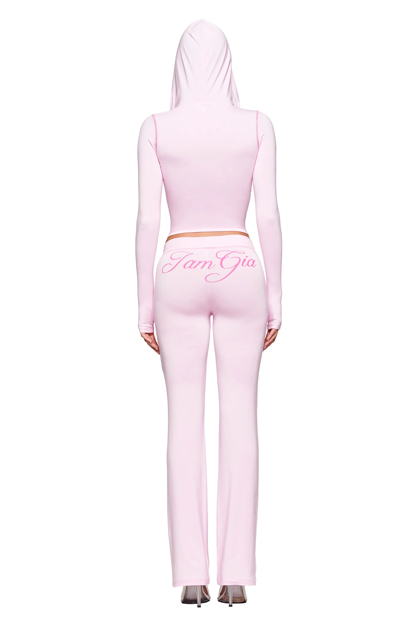 BLARE HOODIE - PINK : PASTEL PINK - Image 3