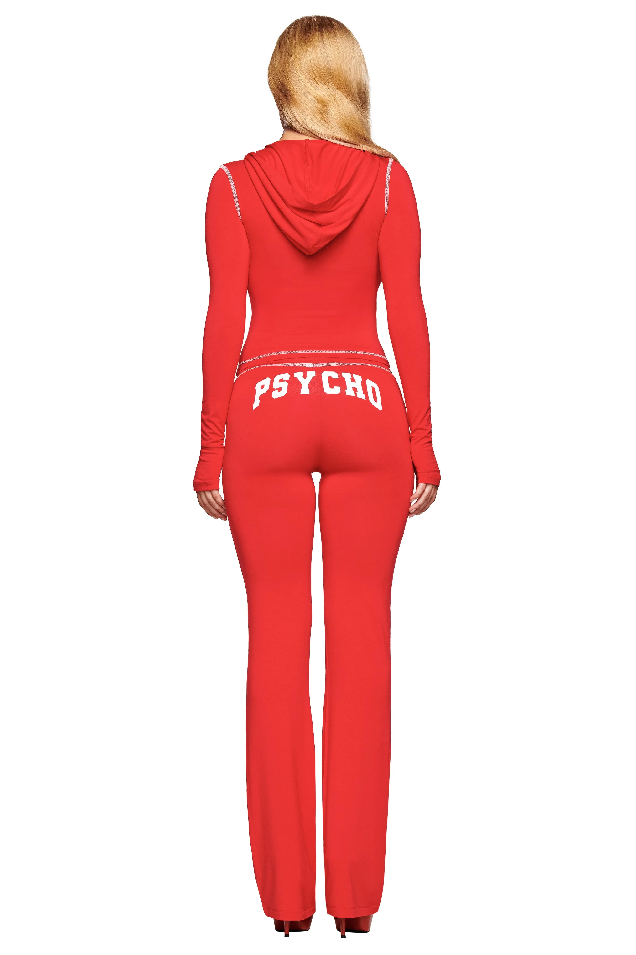 BLARE HOODIE - RED : PSYCHO : SALSA - Image 3