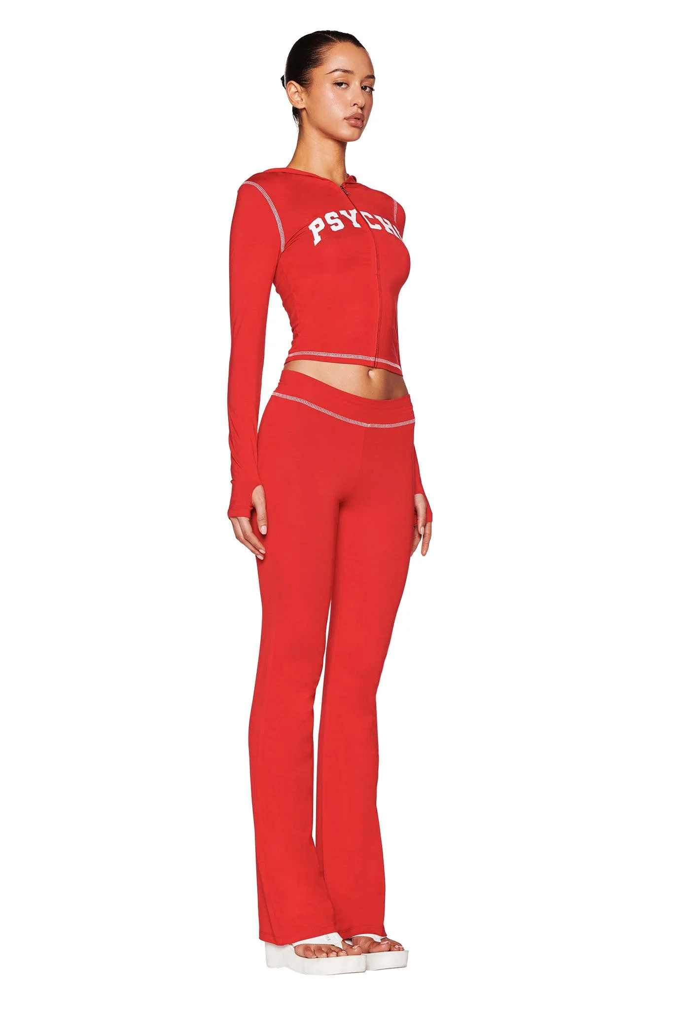 BLARE HOODIE - RED : PSYCHO : SALSA - Image 5