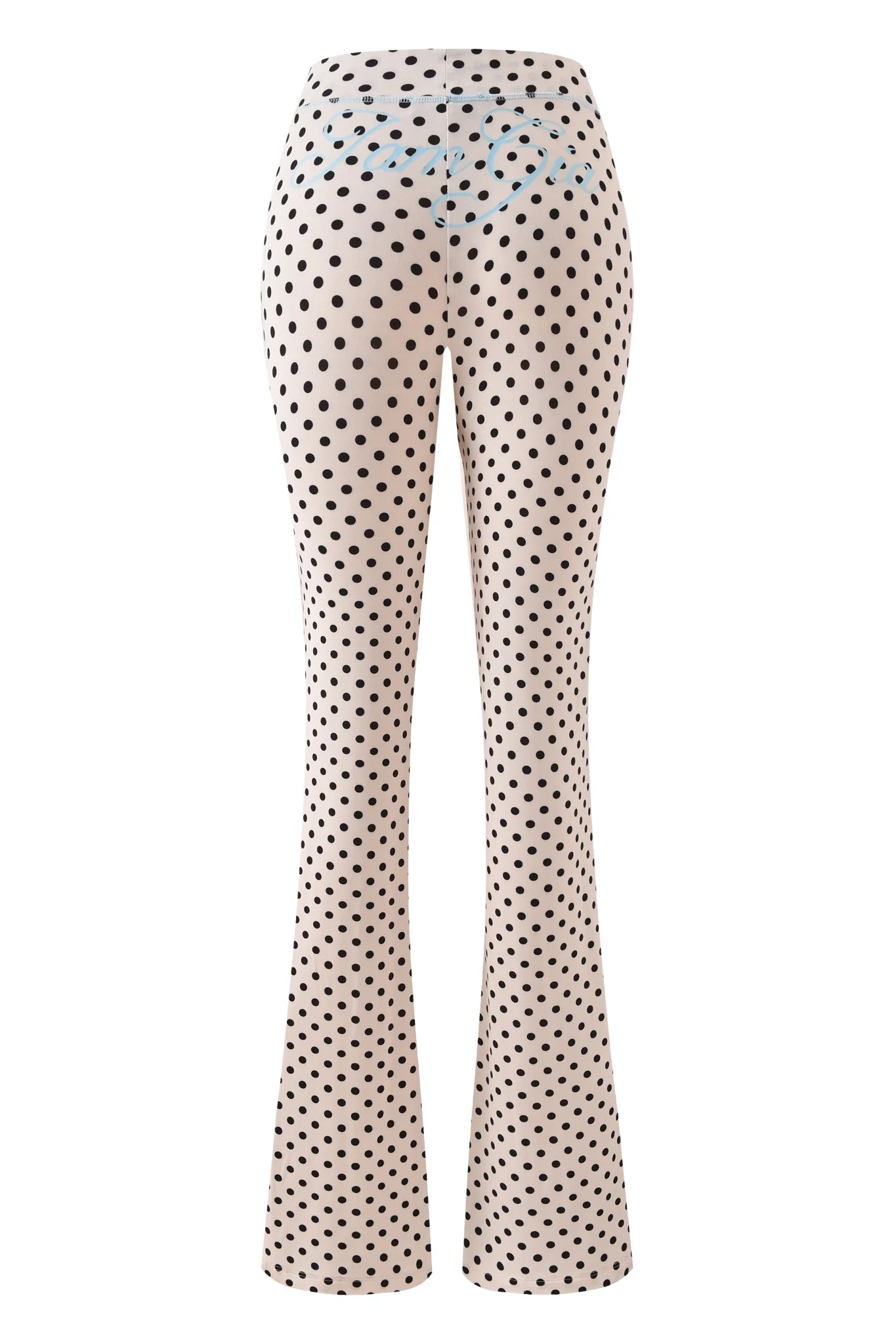 BLARE TRACKPANT - CREAM POLKA DOT - Image 6