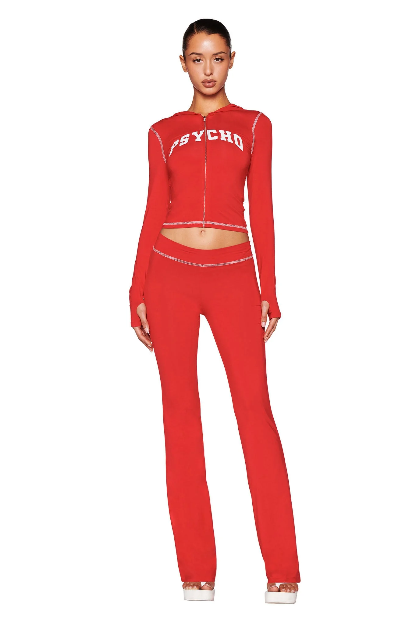 BLARE TRACKPANT - RED : PSYCHO : SALSA - Image 5