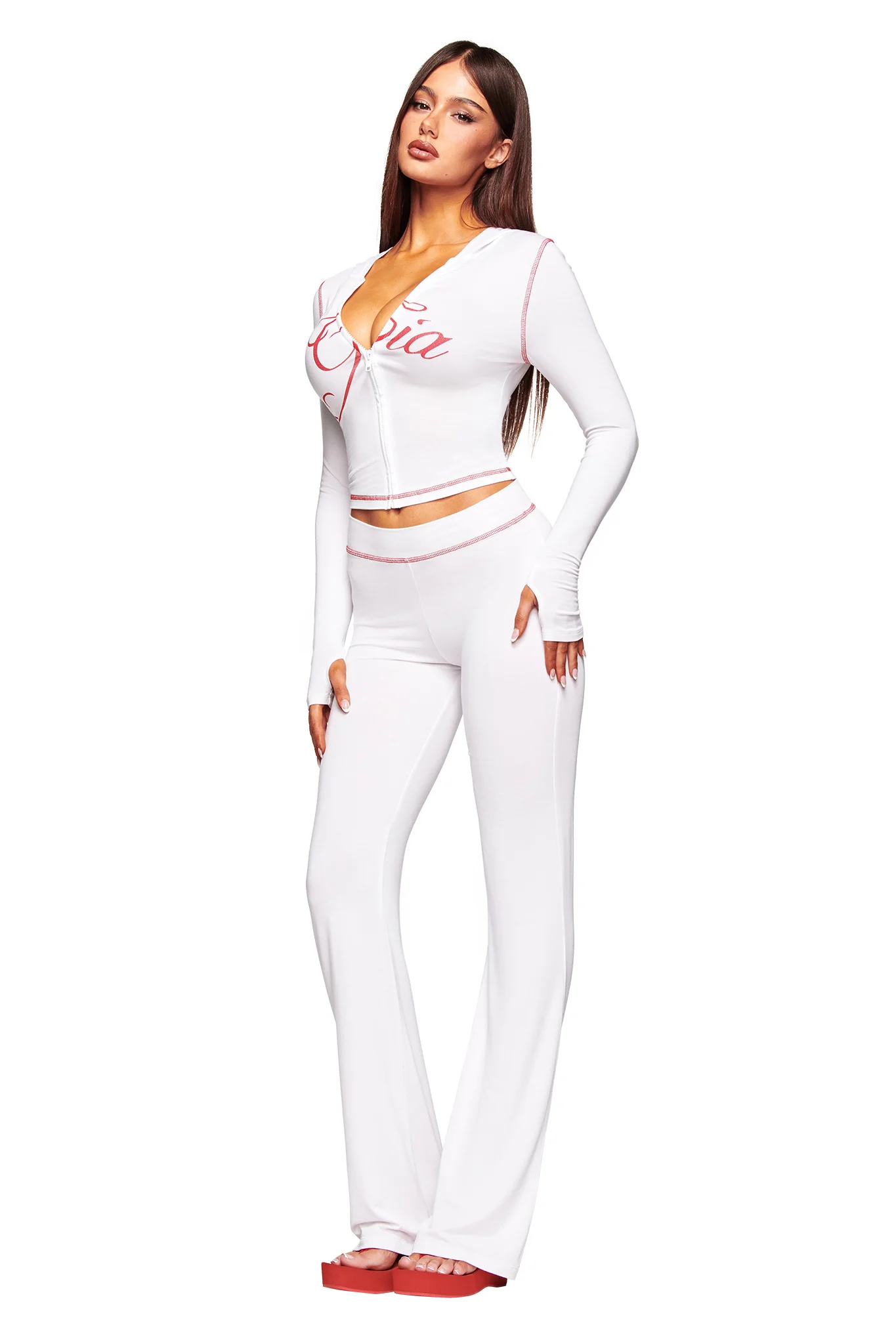 BLARE TRACKPANT - WHITE - Image 3
