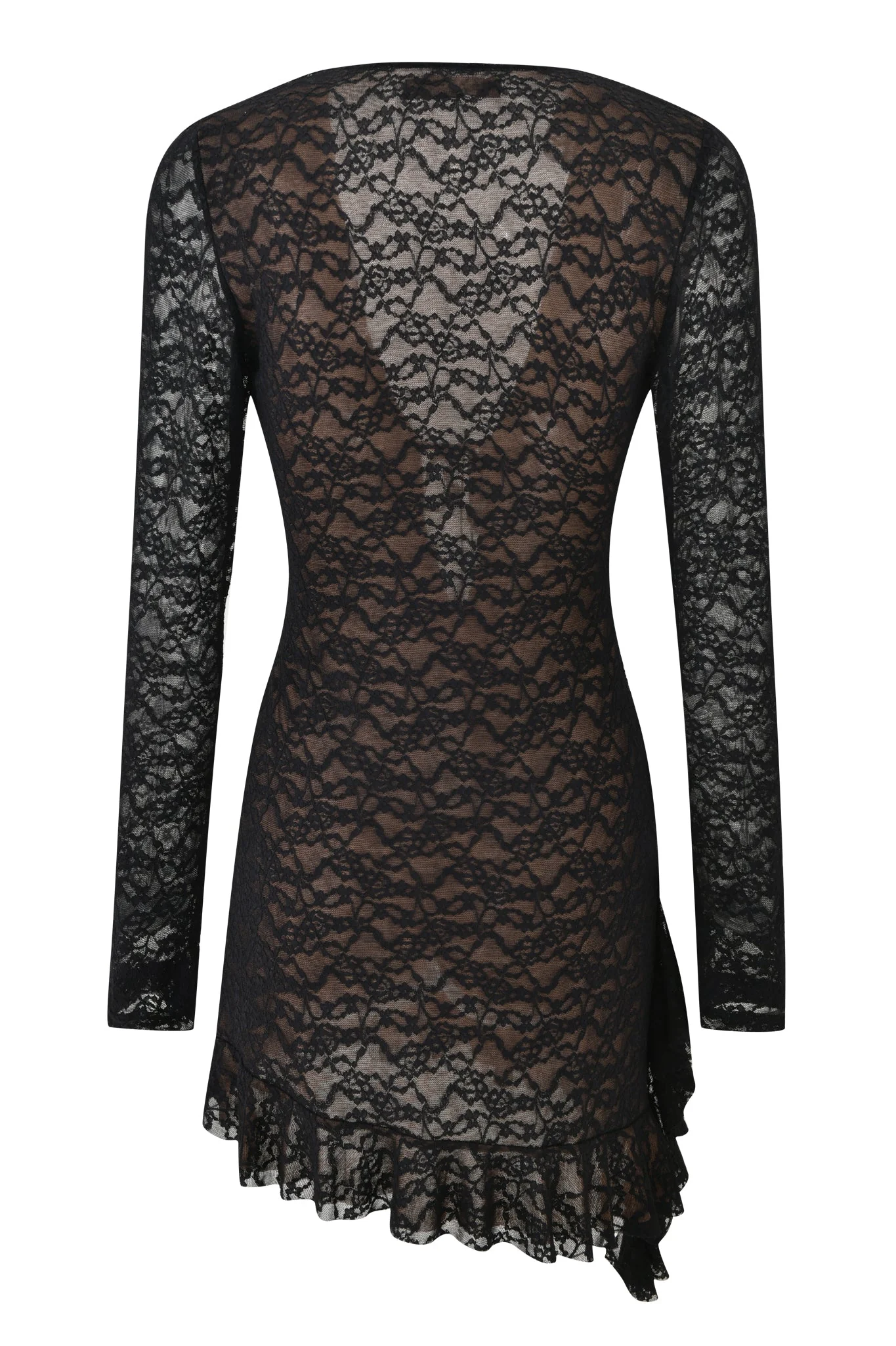 CLARISSE MINI DRESS - BLACK - Image 8