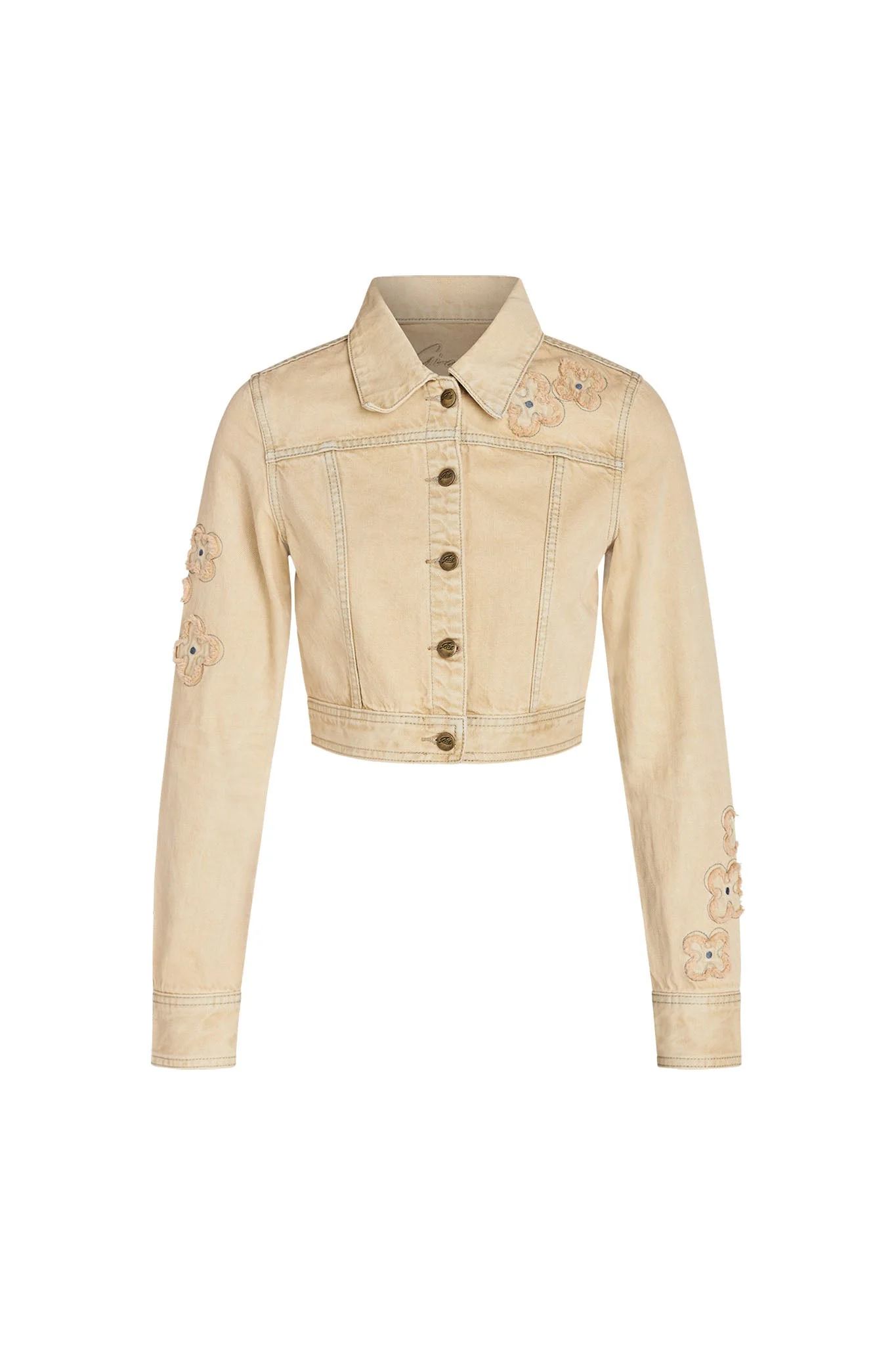 FAUNA JACKET - BEIGE : TAN DENIM - Image 5