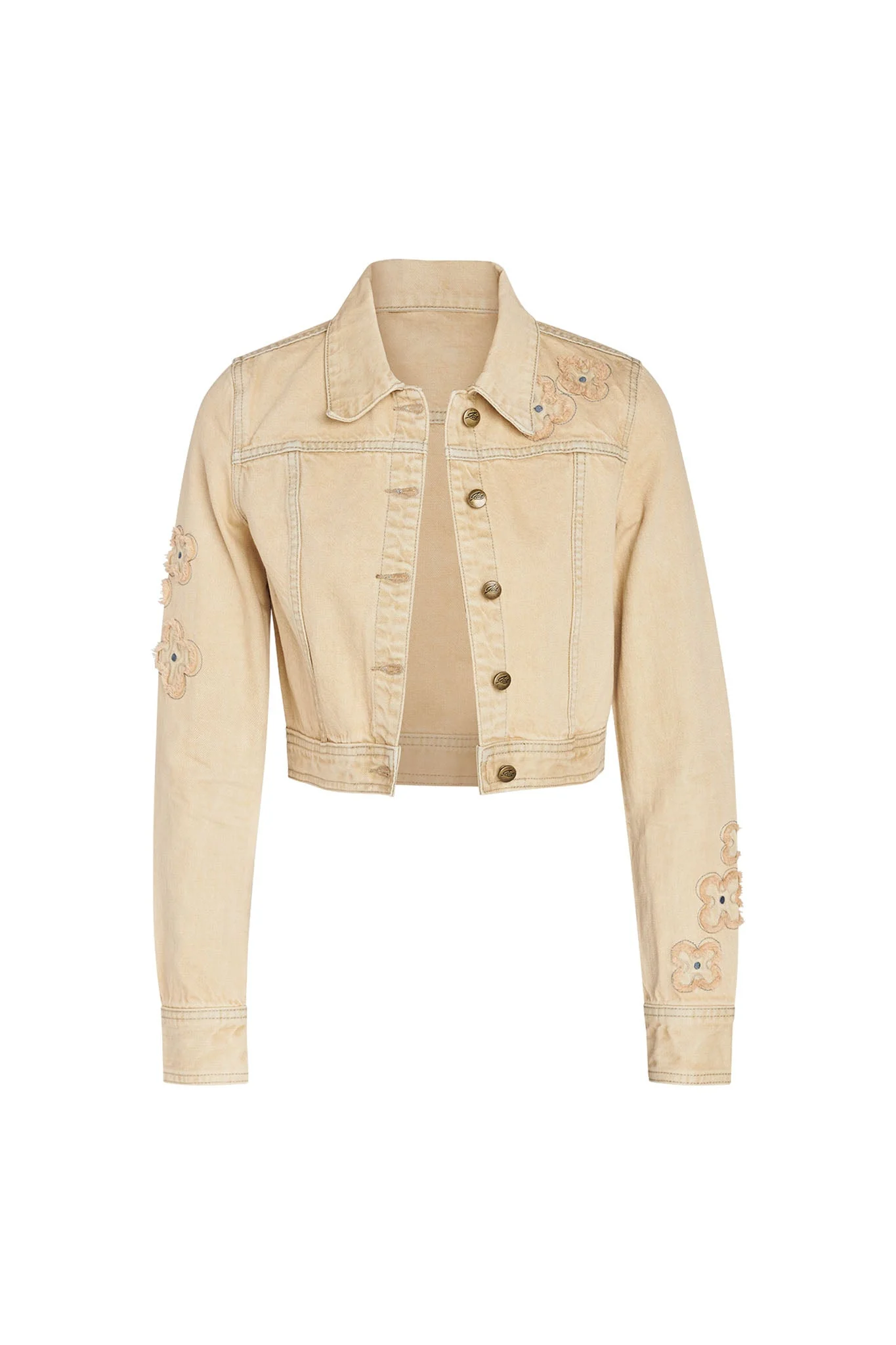FAUNA JACKET - BEIGE : TAN DENIM - Image 6