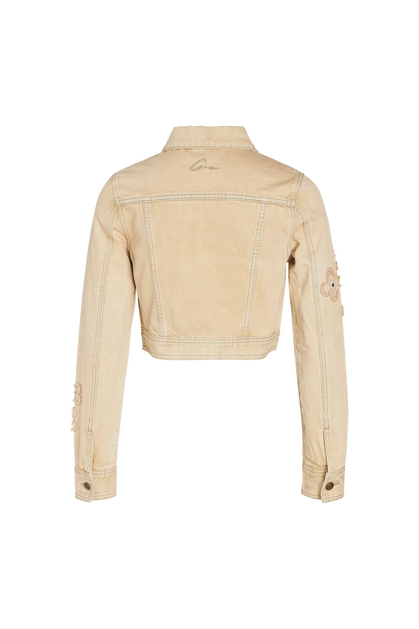 FAUNA JACKET - BEIGE : TAN DENIM - Image 9
