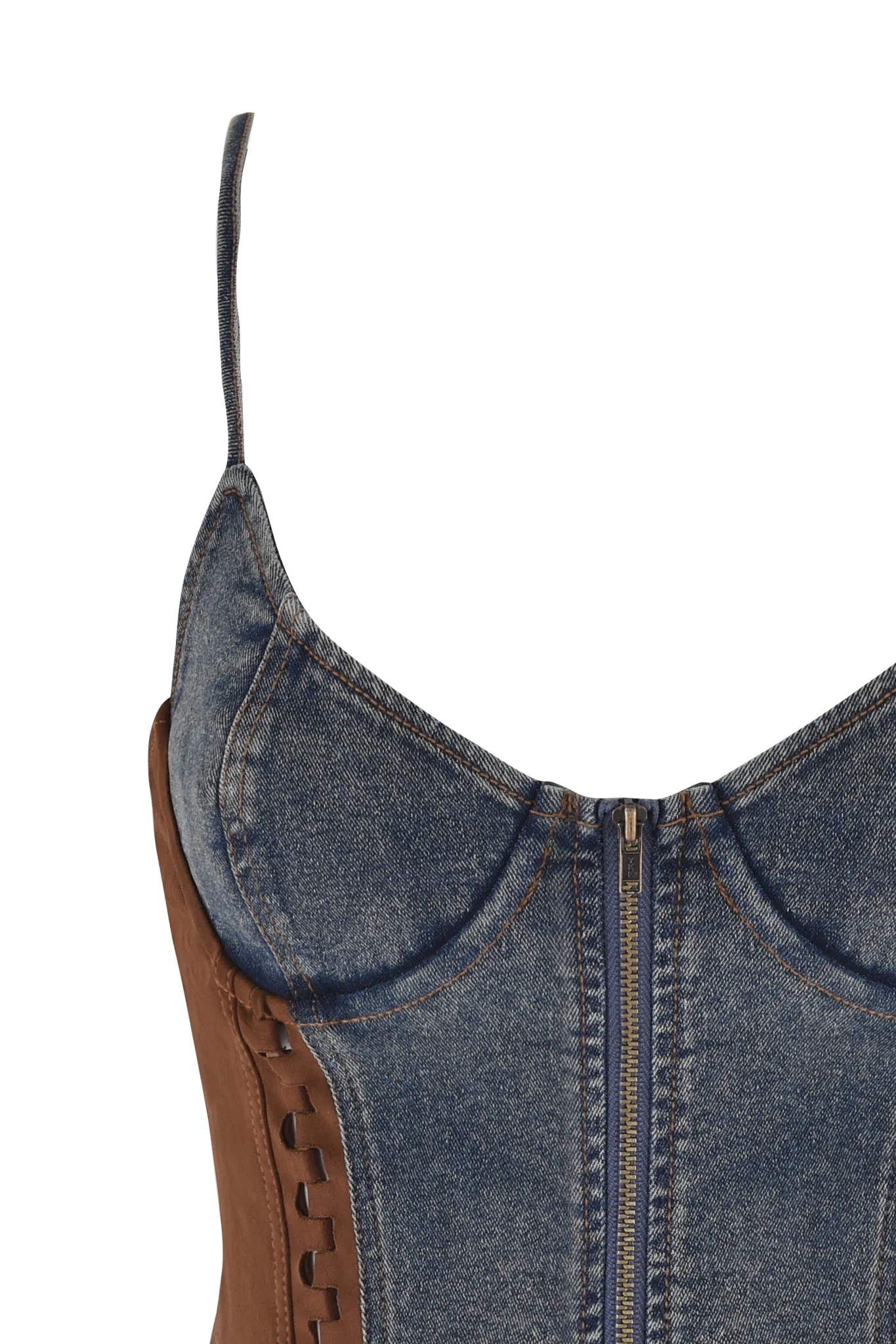 FORREST BUSTIER - BLUE : MEDIUM WASH - Image 8