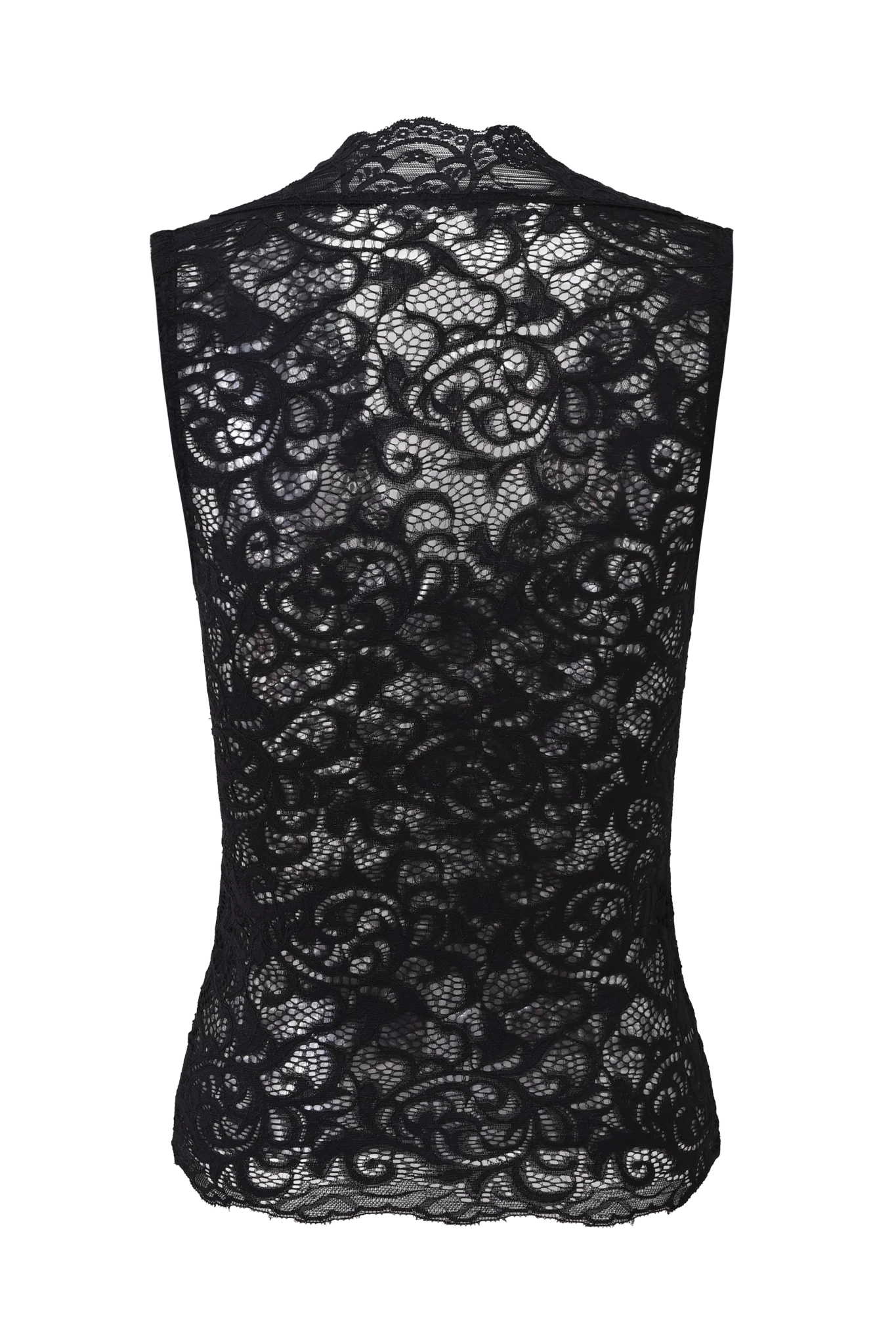 GEMMA SLEEVELESS TOP - BLACK - Image 8