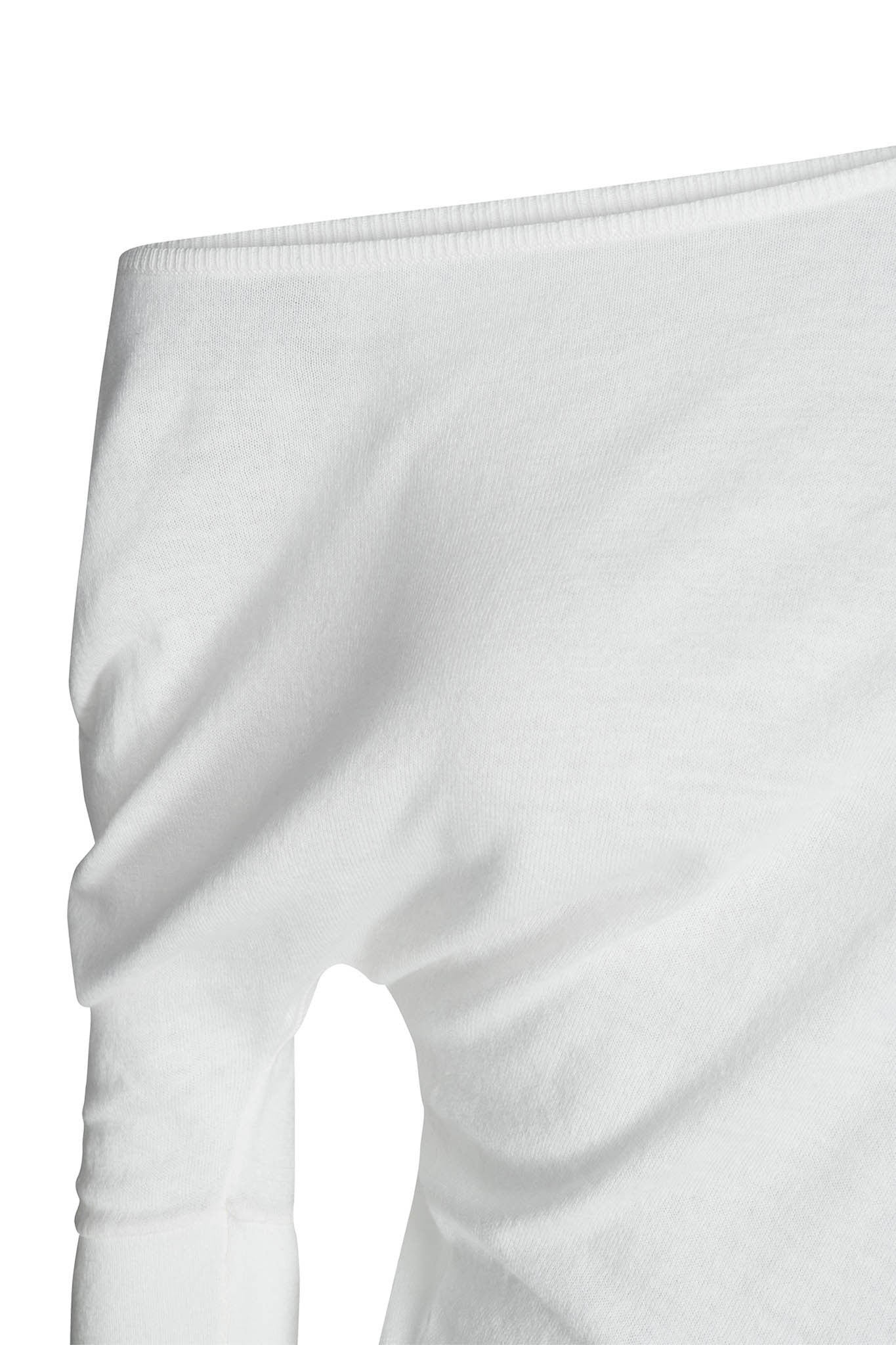 GISELLE TOP - WHITE : CREAM - Image 5