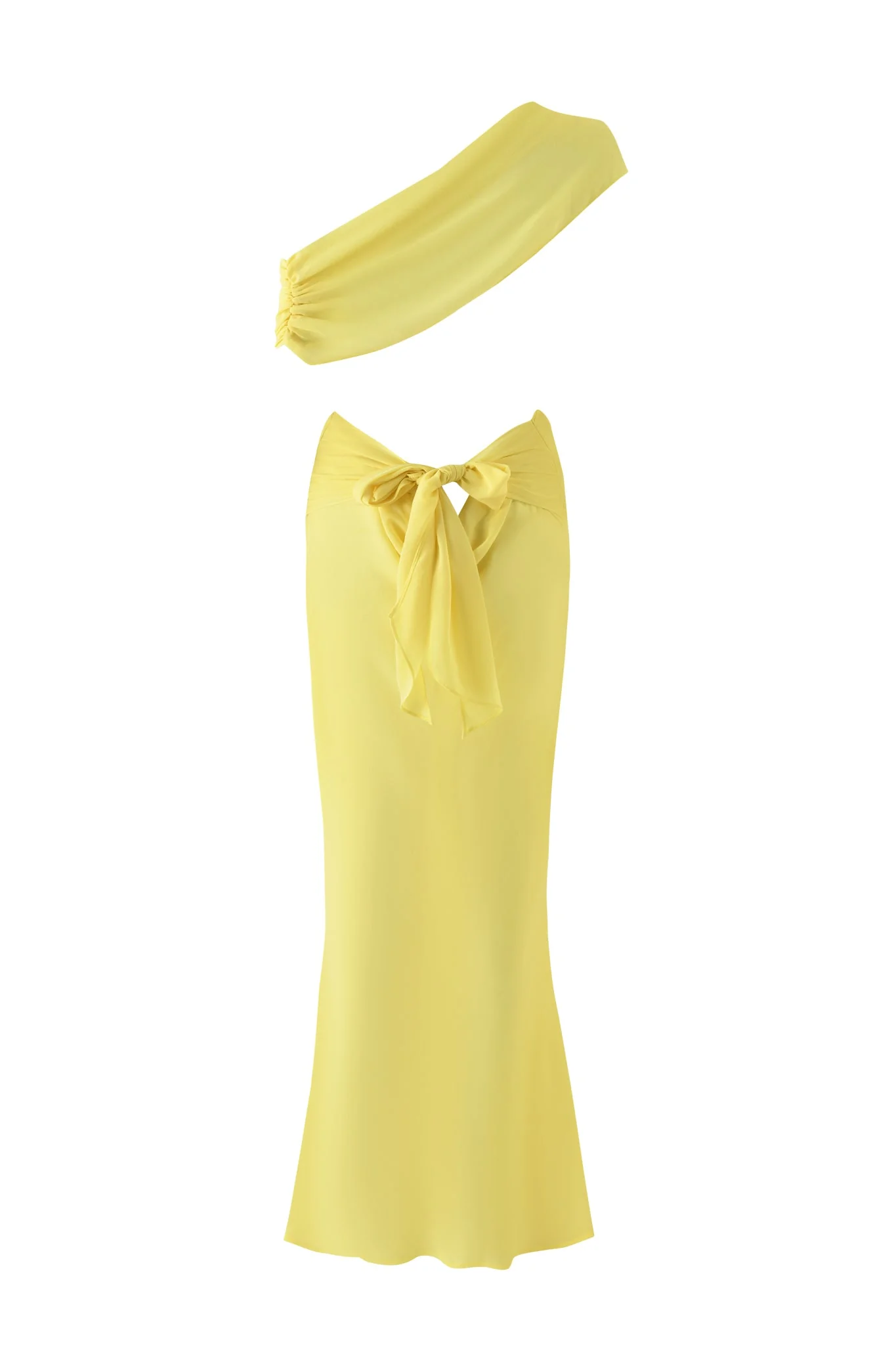 KAHLO MAXI DRESS - YELLOW - Image 8