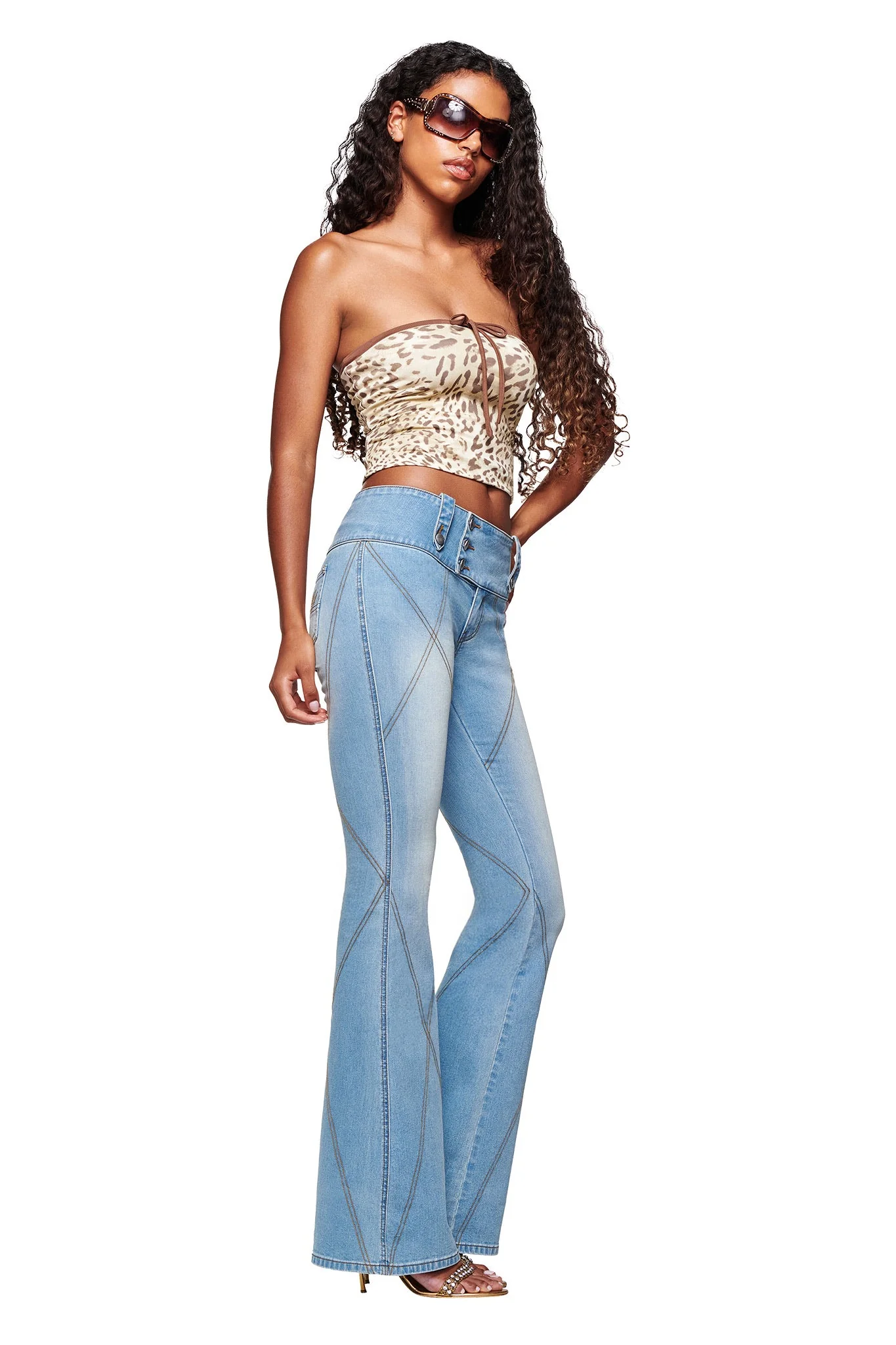 MALLORY JEAN - LIGHT BLUE DENIM - Image 5