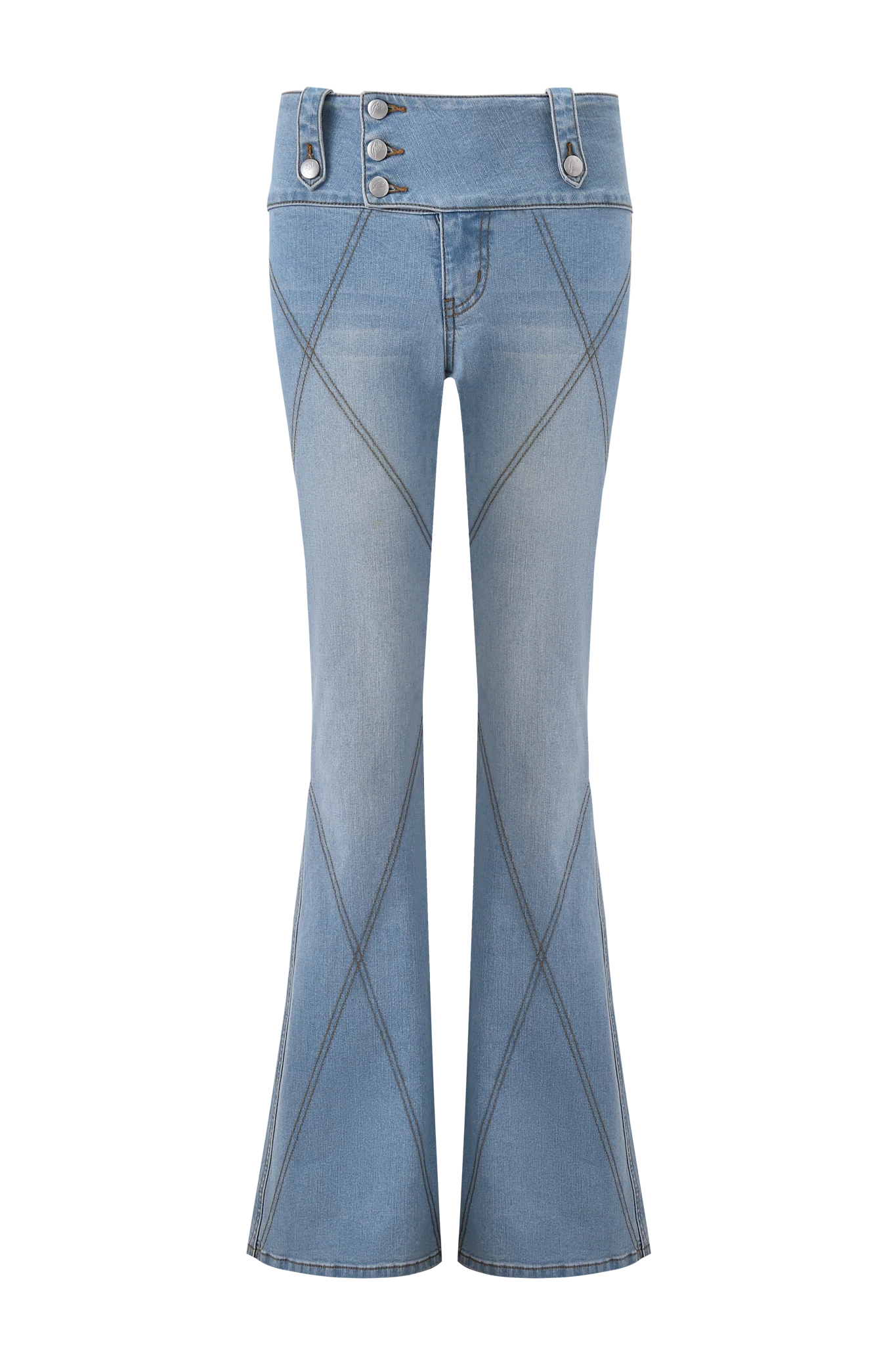 MALLORY JEAN - LIGHT BLUE DENIM - Image 8