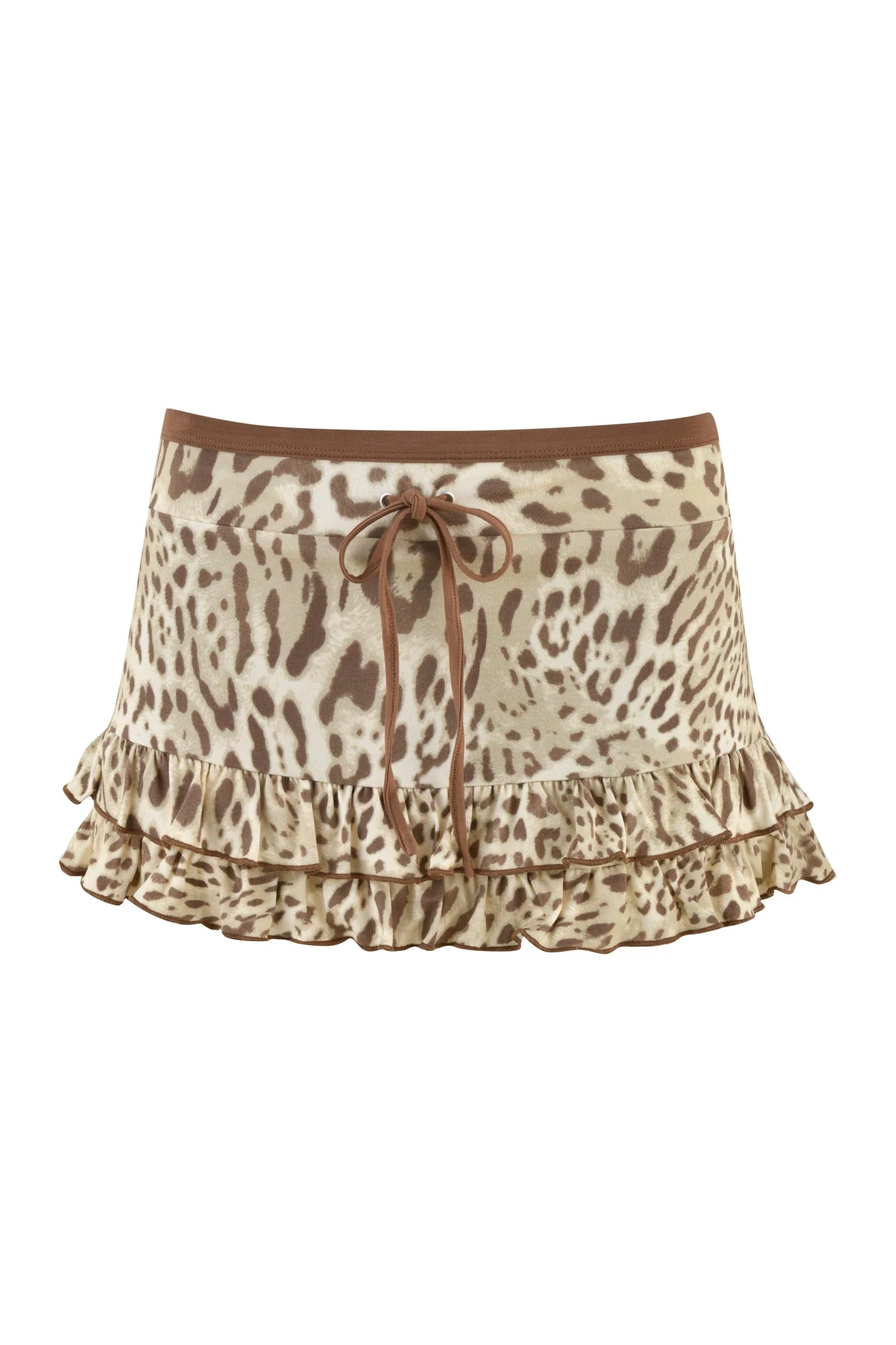 MICHELLE SKORT - NEUTRAL : LEOPARD LIMBO - Image 5