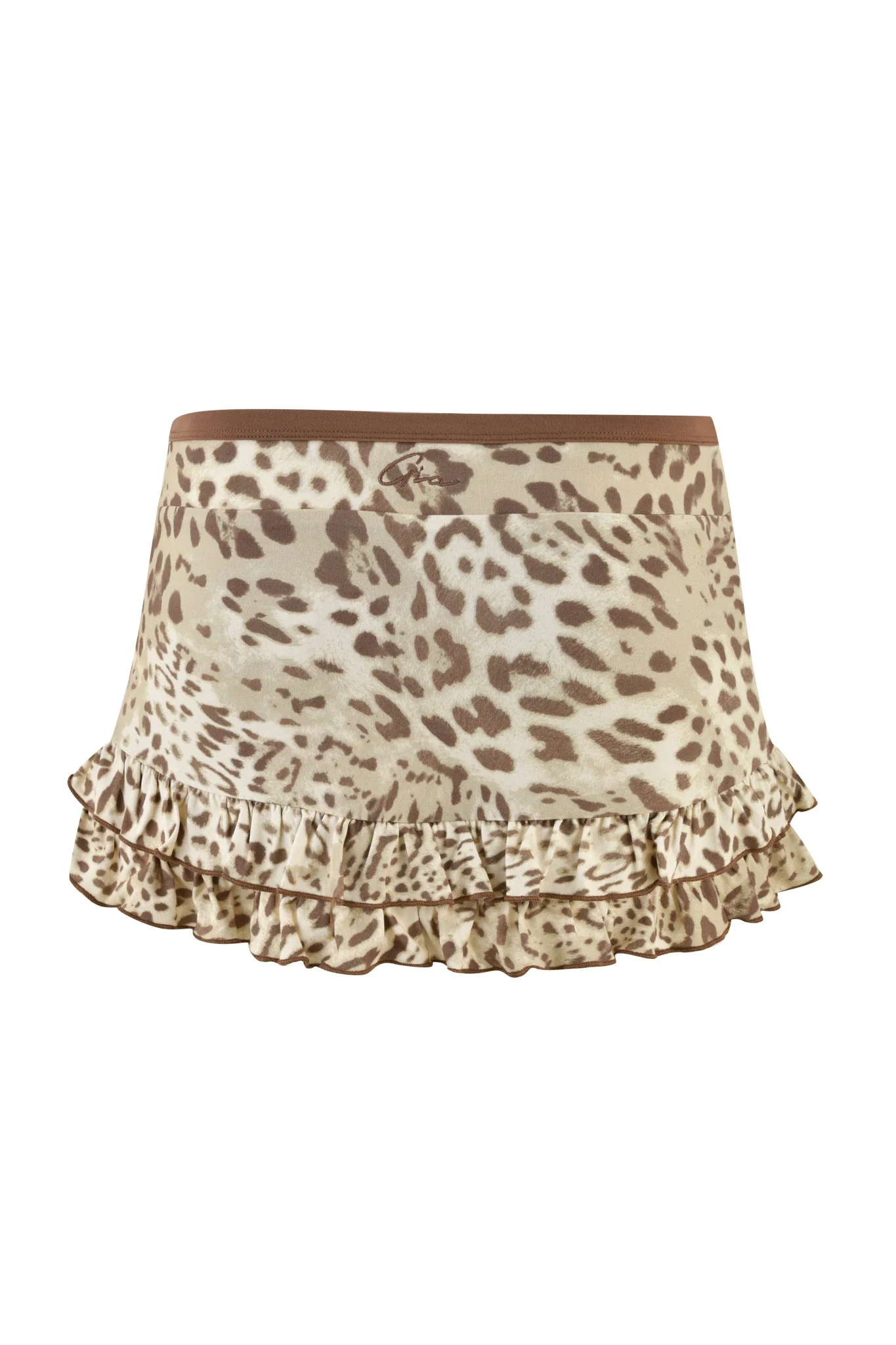 MICHELLE SKORT - NEUTRAL : LEOPARD LIMBO - Image 6