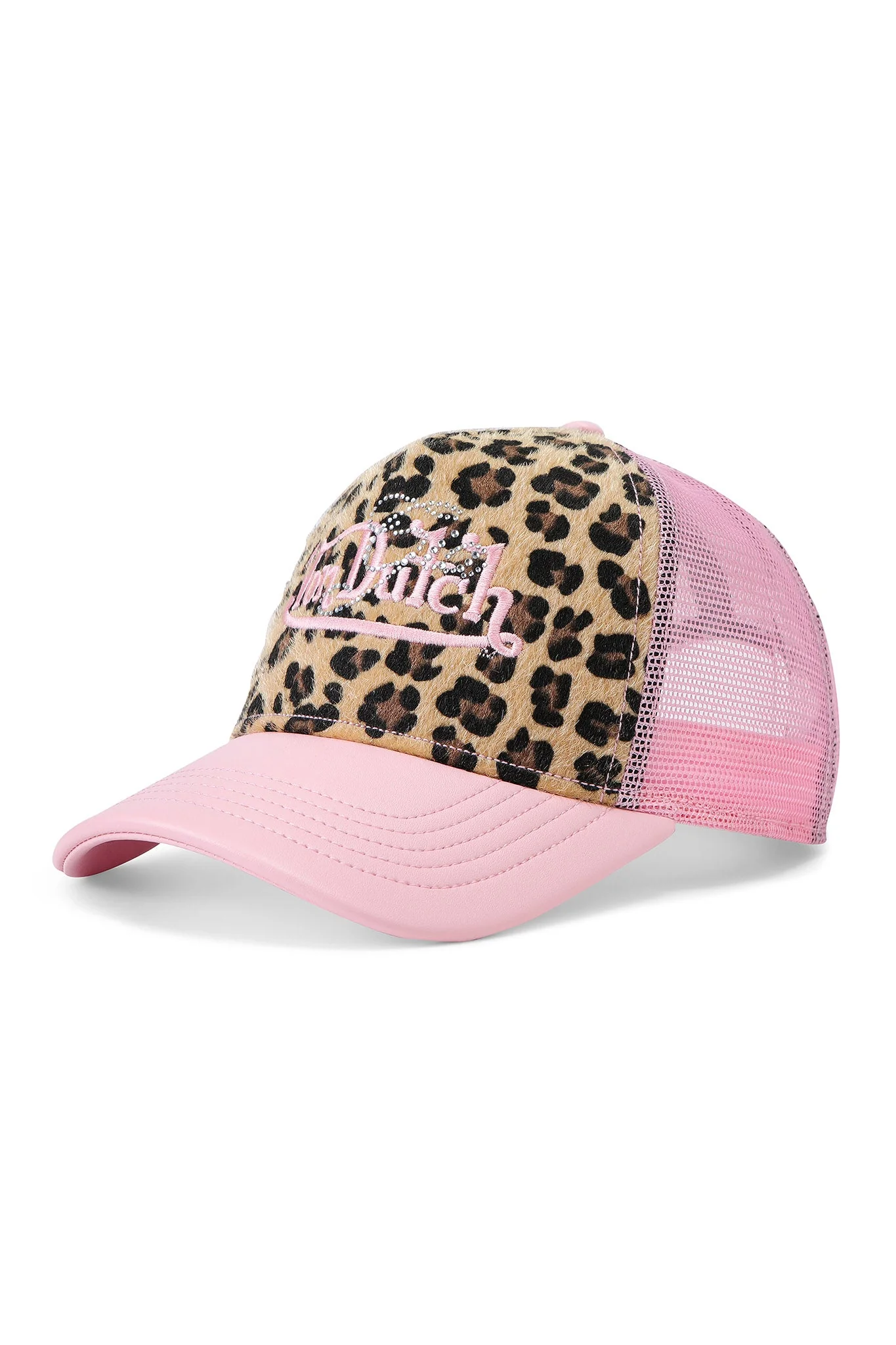 I.AM.GIA X VON DUTCH TRUCKER HAT - LEOPARD - Image 8